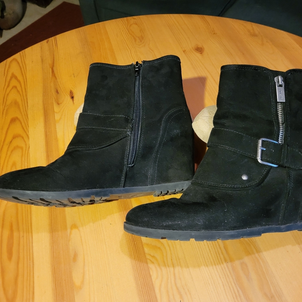 Women's Black Wedges size 10.